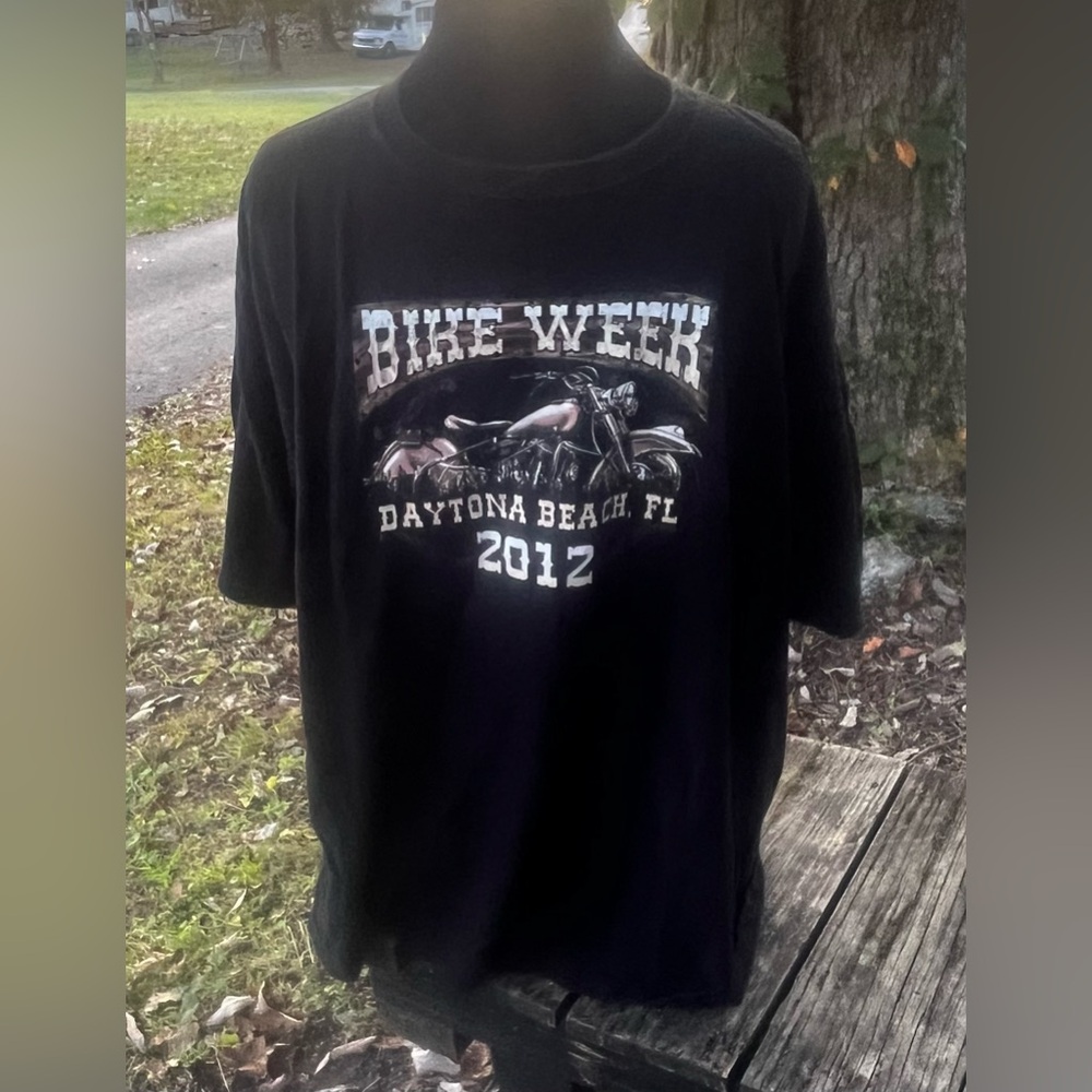 ANVIL VINTAGE 2012 BIKE WEEK TSHIRT MENS 2X